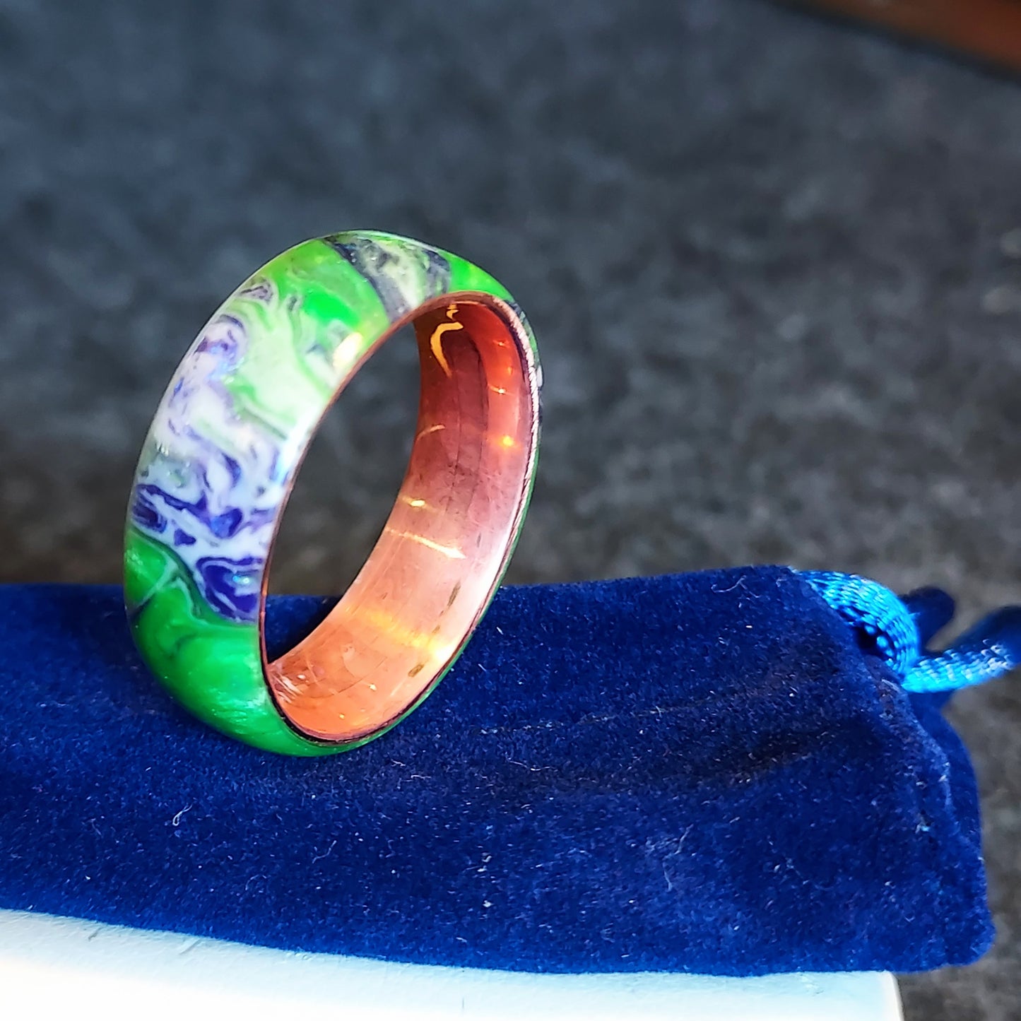 Resin Ring " The Joker"