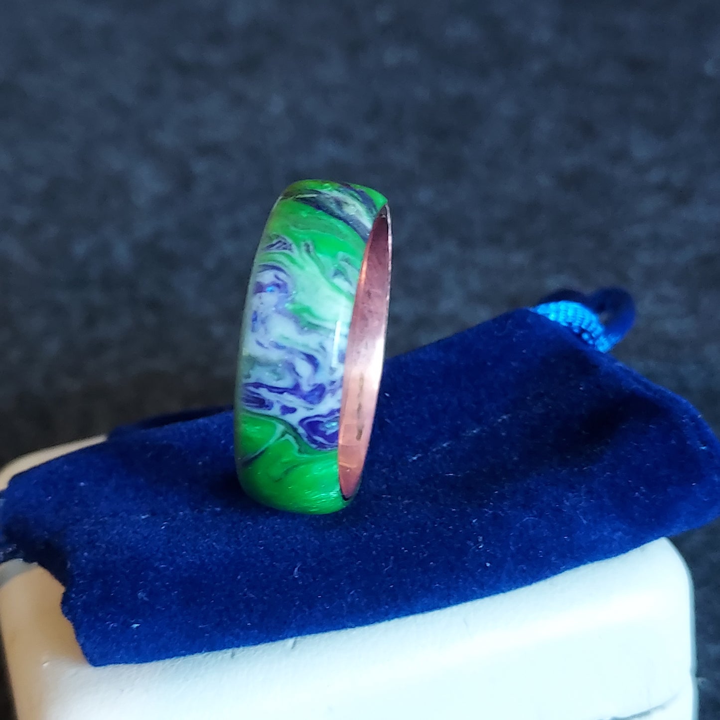 Resin Ring " The Joker"